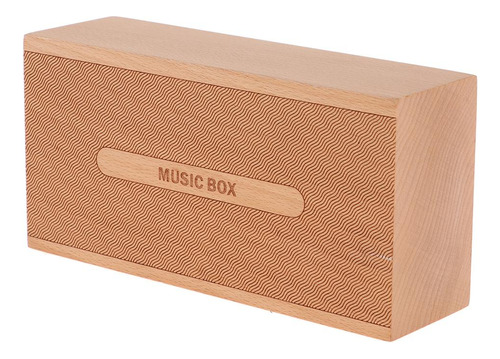 Caja De Música Con Mecanismo De Caja De Música De Madera Nat