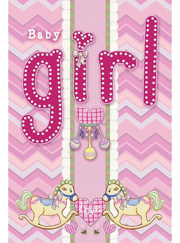 Toland Home Garden 109867 It's A Baby Girl Baby Girl Flag 28