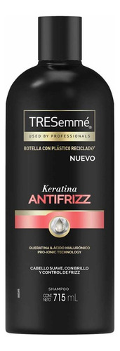 Shampoo Tresemme Keratina Antifrizz Cabello Suave 715ml