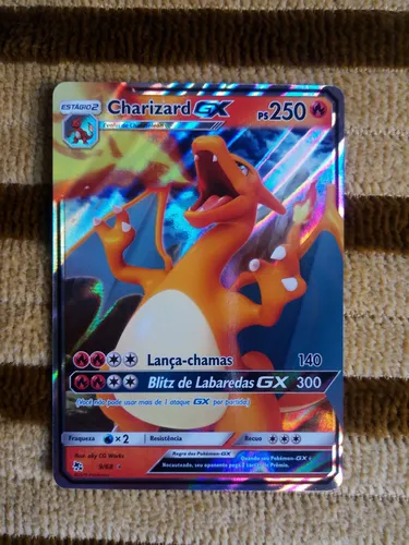 POKEMON LATA DESTINOS OCULTOS CHARIZARD GX PT-BR COPAG - Bragames