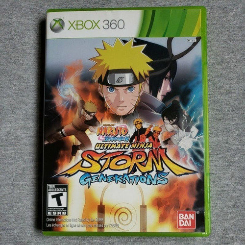 Naruto Shipudem Ultimate Storm Ninja Generation - Xbox 360 (Usado)