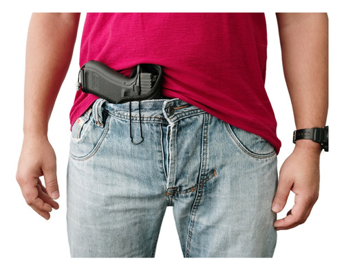 Coldre Velado Interno/cós Para Glock G22 - Pm Sp - Neoprene