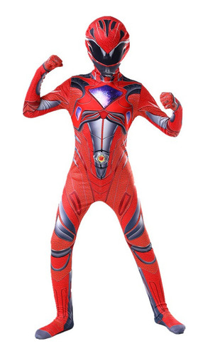 Disfraz De Power Rangers Niños Adulto Halloween Cosplay