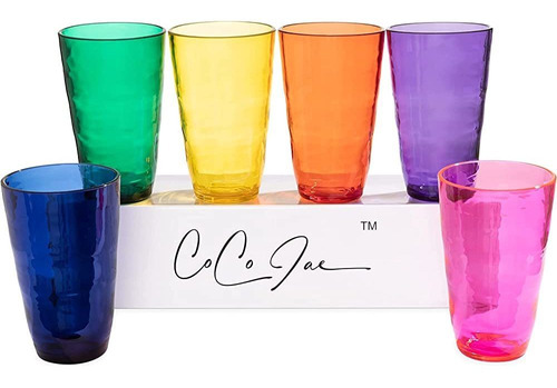 Cocojae Premium Vasos De Plástico Inastillables - Vasos De P