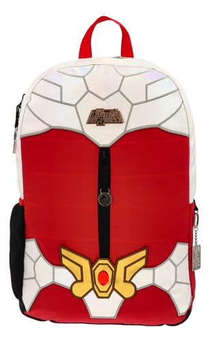 Caballeros Del Zodiaco Mochila Seiya Edicion Limitada Color Rojo Diseño De La Tela Lisa