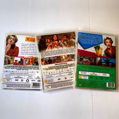 Dvd Minha Mãe É Uma Peça O Filme 1, 2 E 3