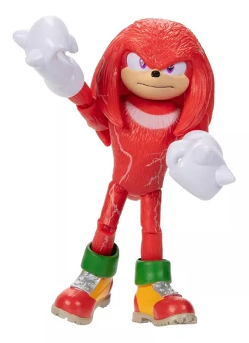 Boneco Sonic Original Importado Knuckles Articulado 11 Cm