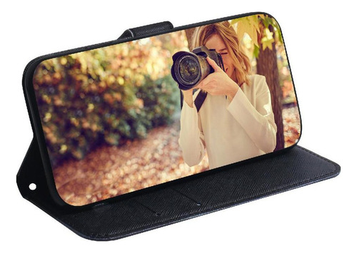 Funda Abatible For Honor X7b Pu Cartera De Cuero Pintado