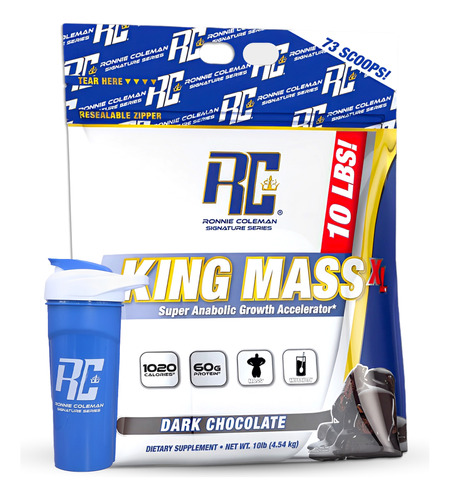 King Mass 10 Lb Ronnie Coleman, Ganador De Peso 