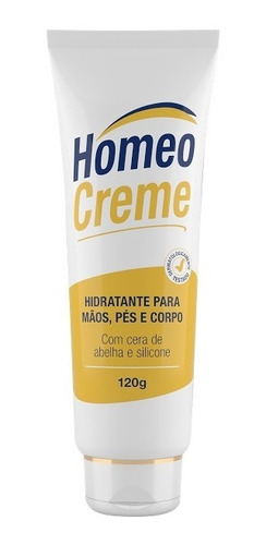 Homeocreme - Creme Hidratante Com Cera De Abelha - 120g