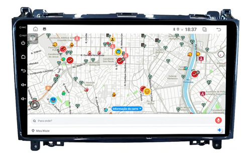 Multimidia Mercedes Sprinter 9p Android Carplay 2/32gb Voz