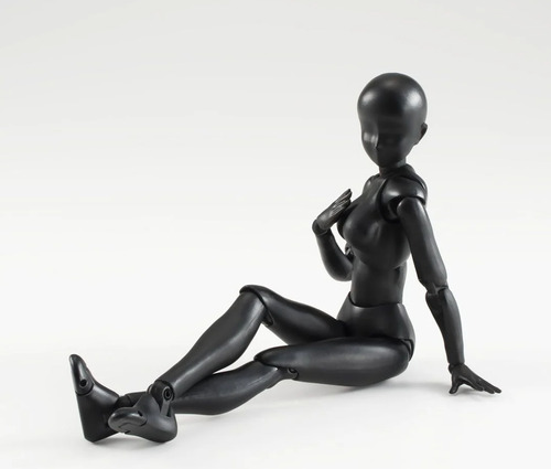 Sh Figuarts Body Chan (solid Black Color Ver.) Bandai