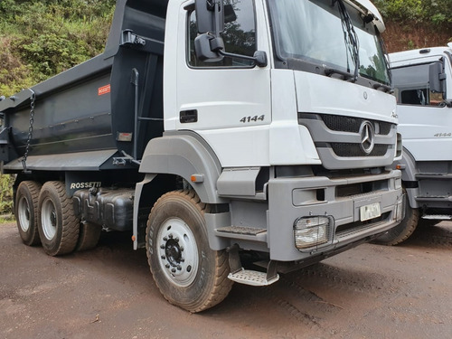 Mercedes-benz Axor 4144 K 6x4 Ano 2014 Caçamba Traçado
