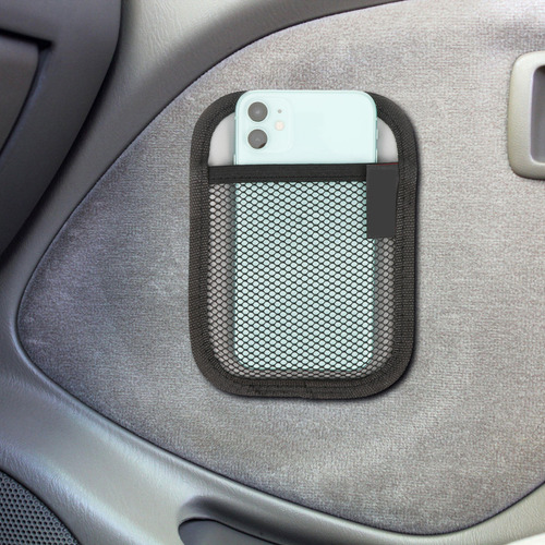 Bolsa De Malla De Almacenamiento Para Asiento De Teléfono In
