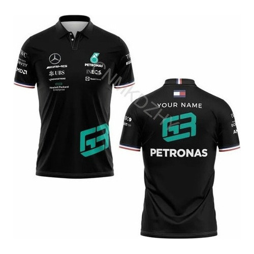 Playera F1 Mono Mercedes Petronas #66