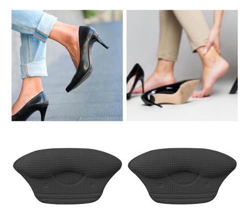 Paquete De 3-4 Almohadillas De Talón Para Zapatos Grandes,