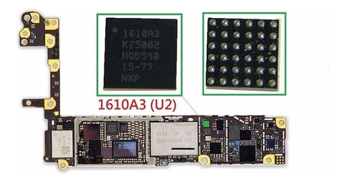 Reparación Iphone 6 7 8 Plus X11 Táctil Pin De Carga Wifi U2