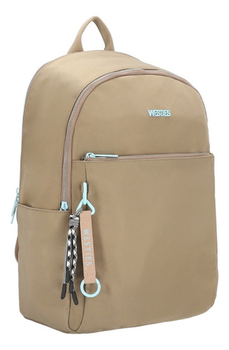 Mochila Para Mujer Westies Beige Hbgersendre3we Beige Liso