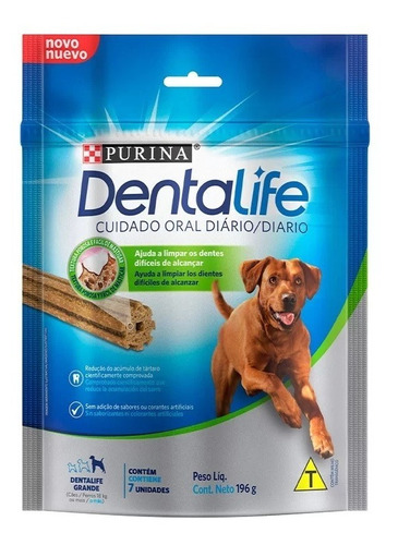 Snacks Para Perro Dentalife Purina Raza Grande 7un