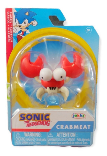 Crabmeat Figura Articulada 7cm Pelicula Sonic 2 The Hedgehog