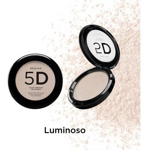 5d | Polvo Compacto Mate Sin Color Regina