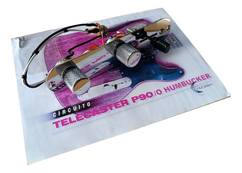 Circuito Telecaster Humbucker O P90 Completo