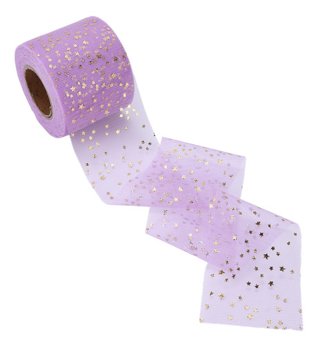 Rollos De Tul Con Purpurina, 2 Unidades, Aspecto Brillante,