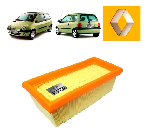 Filtro Ar Motor Twingo 1.0 16v D4d 2000 A 2002 8200104272