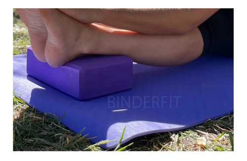 Imagen 6 de 10 de Combo 2 Yoga Block Ladrillo Eva + Cinturón De Elongación
