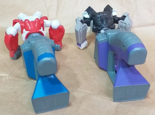 2 Bonecos Battle Masters Optimus Prime Megatron Hasbro 2013 (Usado)