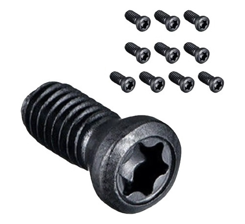 10 Tornillo Torx M4 X 12 Mm Para Porta Inserto Corona Piña