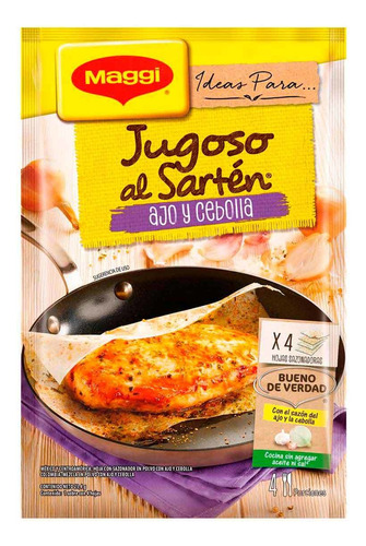 Jugoso Sarten Maggi Ajo Y Cebolla 4 Papi