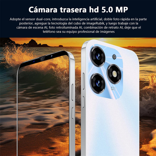 Celular Android Spark 10 Pro De 5.0 En Azul