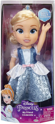 Muñeca Disney Princesa Mi Amiga Cenicienta 35cm Jakks