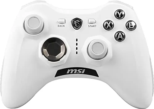 Mando Msi Force Gc30v2 White Compatible Con Pc & Android