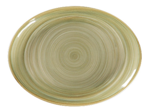 Plato Ovalado Porcelana Emerald 32cm Spot Rak