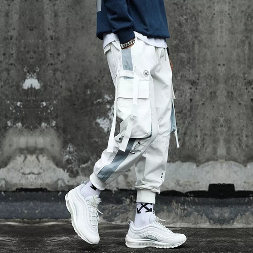 Mono Pantalones De Jogging Casuales De Hip Hop Para Hombre