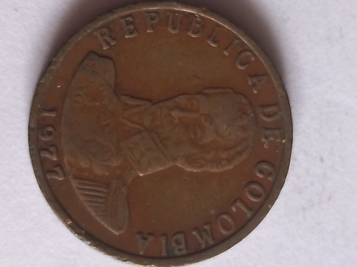 Moneda 2 Pesos Colombianos 1977