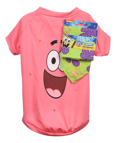 Spongebob Squarepants For Pets Nickelodeon Patrick - Camisa.