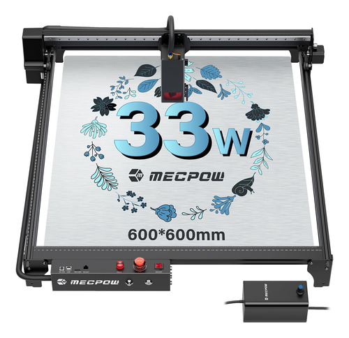 Mecpow Grabador Laser X5 Pro Con Asistencia De Aire, Cortado