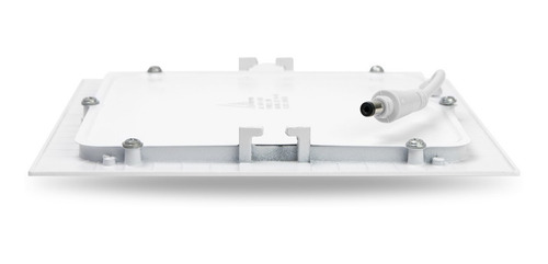 Imagem 5 de 10 de Kit 2 Painel Plafon Led 12w Quadrado Embutir Branco Frio