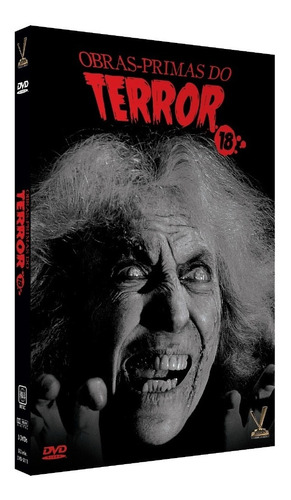 Obras Primas Do Terror Vol 18 - 6 Filmes 7 Cards - Lacrado