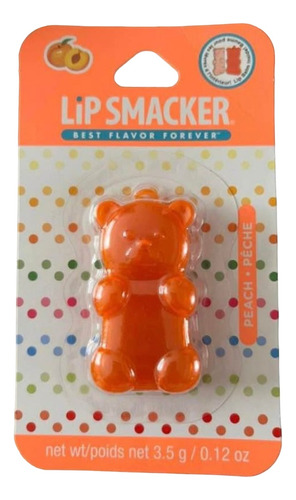 Bálsamo Labial Gummy Bear Lip Smacker Sabor Durazno