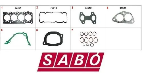 Junta Motor Fiorino Palio Siena Strada Uno 1.0 1.3 Fir 80333