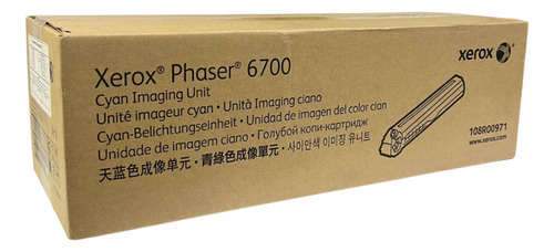 Unidad De Imagen Original Xerox Phaser 6700 Cyan 108r00971