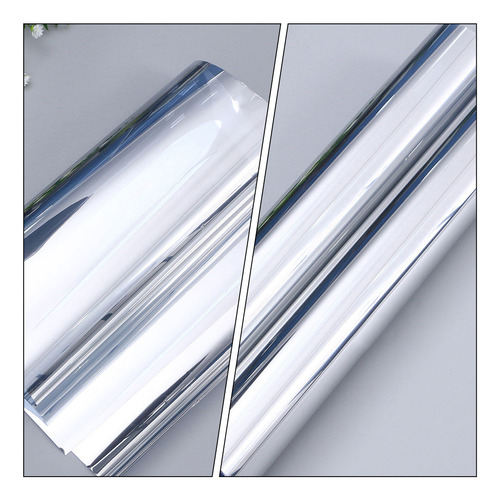 1 Rollo De Película Tintada Contra Rayos Uv Para Ventanas De
