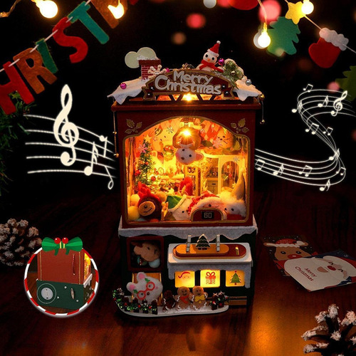 Kits De Sujetalibros Navideños De Bricolaje, Rompecabezas