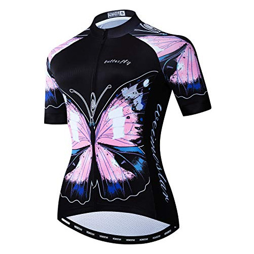 Jersey De Ciclismo Para Mujer, Camisetas De Ciclismo De Mang