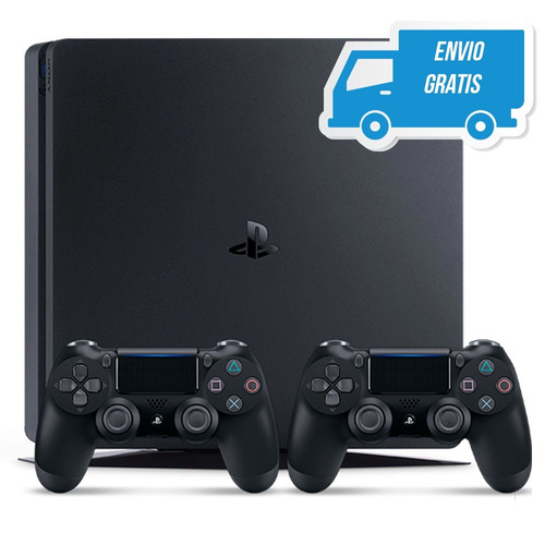 Sony Playstation 4 Slim 1tb + 2 Joystick Ps4 Nueva Mtgbsas