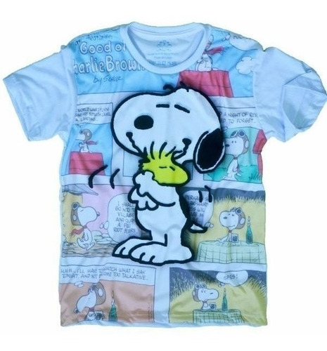 Camiseta Plus Size Desenho - Snoopy